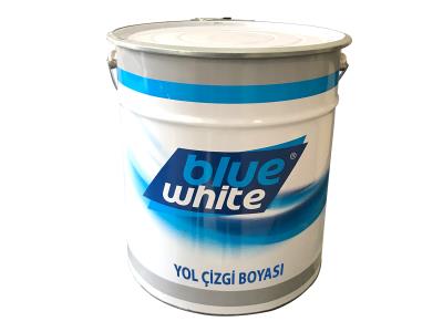 Blue White Yol Çizgi Boyası 25 Kg Kırmızı