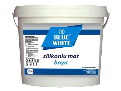 Blue White Silikonlu Mat (Ral 9010) 20 Kg